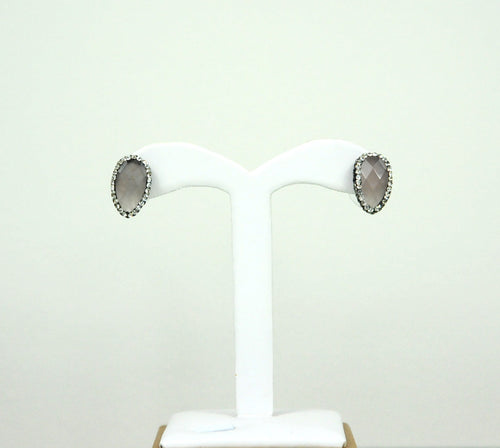 Rose Quartz | Pink Earrings | PK Collect