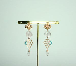 Rose Quartz | Rose Gold | PK Collection.