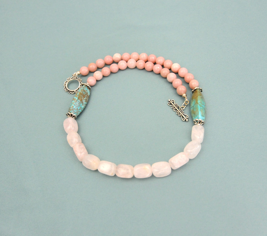 Rose Quartz | Turquoise | Opal | PK Coll